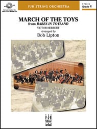 March of the Toys Orchestra sheet music cover Thumbnail